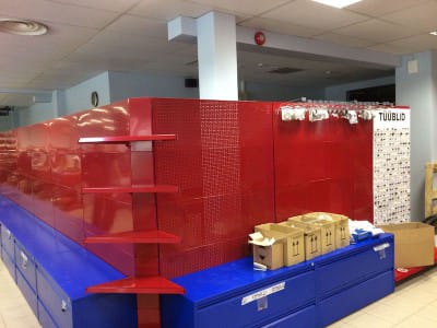 Salome Tartu store, Estonia - delivery and installation of trade equipment 9